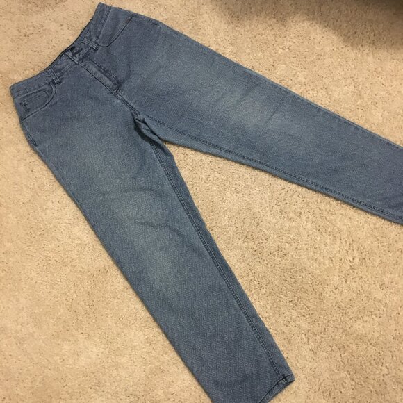 French Dressing Diamond Dot Print Jeans Blue With Light Jeans - Picture 9 of 16